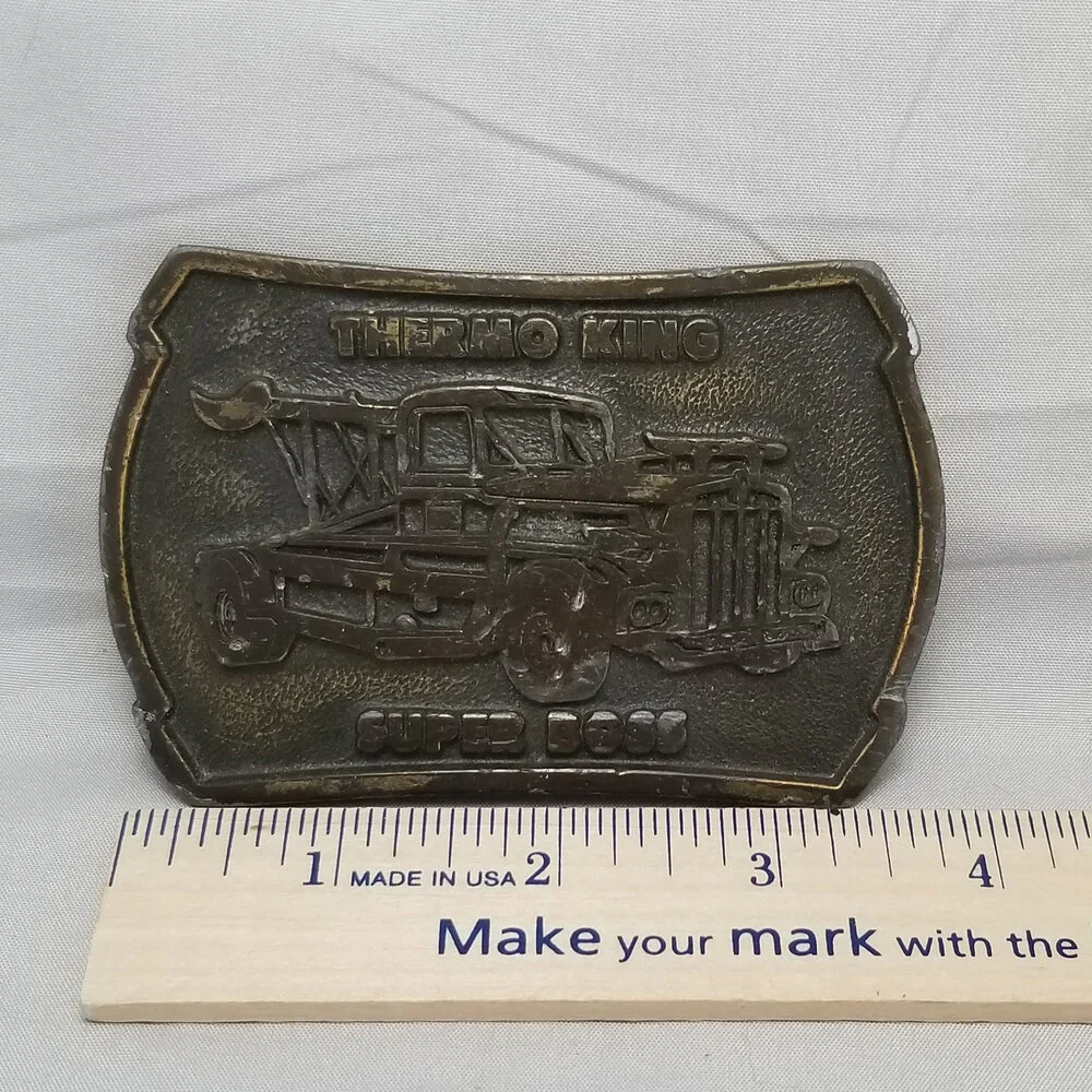 Thermo King Belt Buckle – Tyrone Malone Super Boss Kenworth Truck | World's Fast